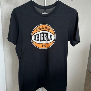 I make boys dribble! Small Under Armour t shirt
